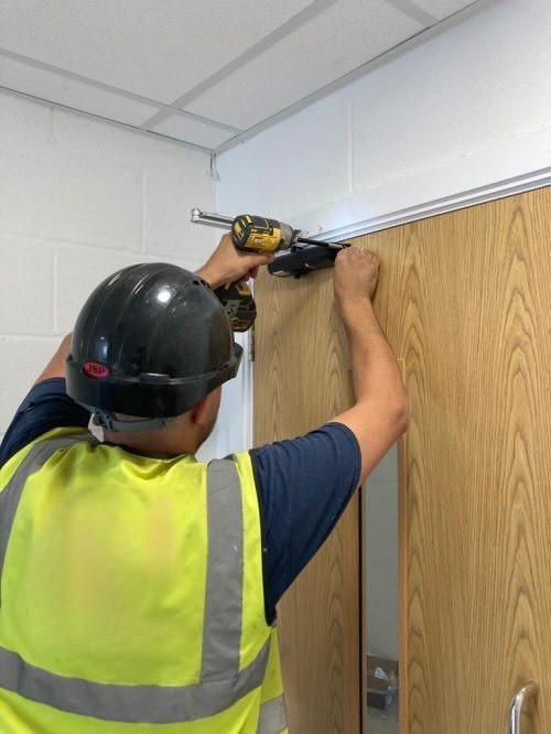 Acoustic Doors 3 Installation 2 Aafd 1